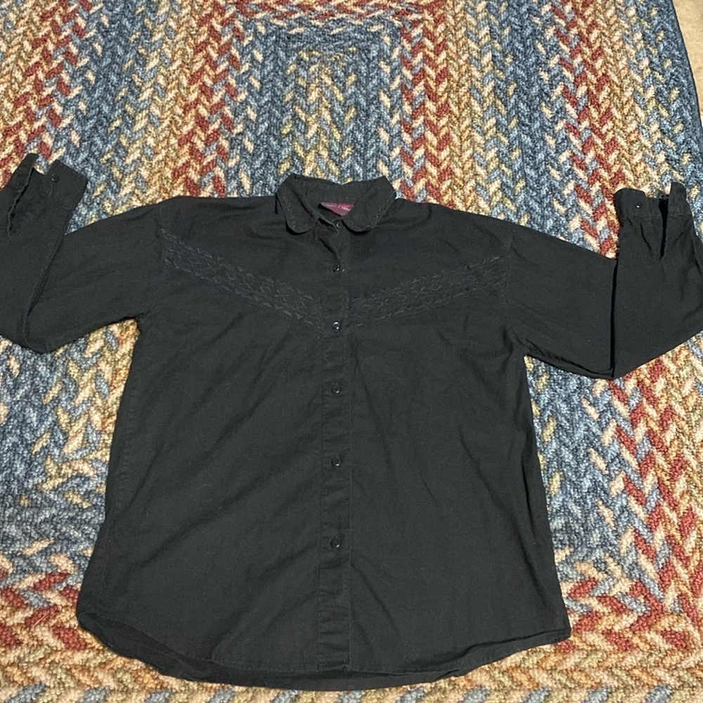 Vintage. Gordon & James Women’s Western Button -Down Top Retro Y2K